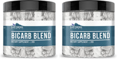 Front view of Earthborn Elements Bicarb Blend 200 Capsules Pack 2