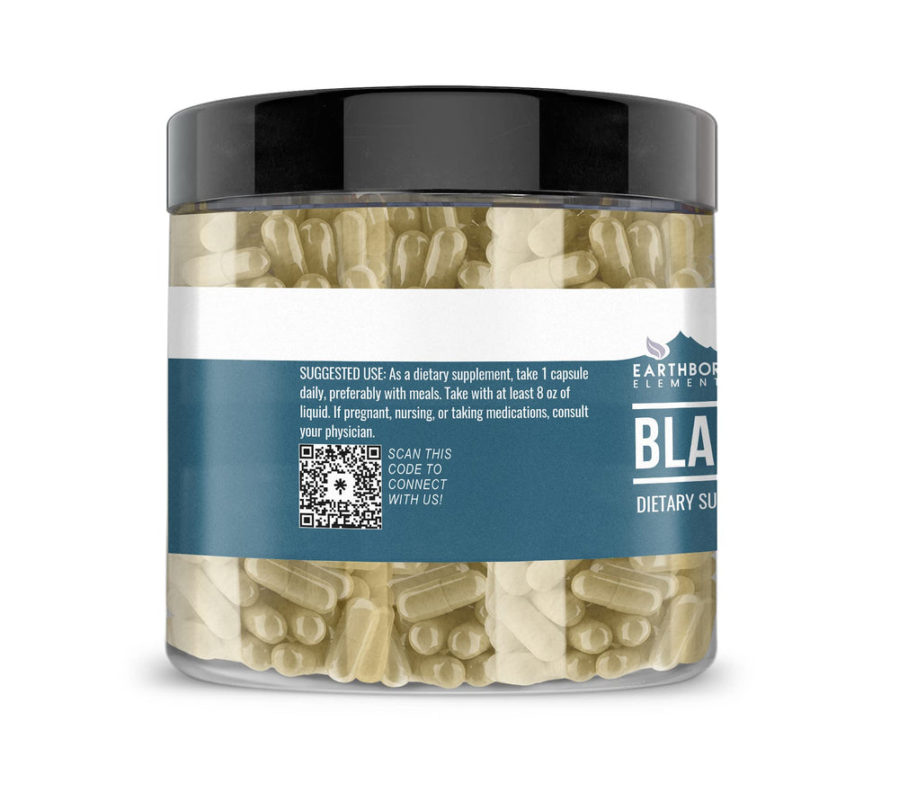Close-up of Earthborn Elements Black Cohosh 200 capsules