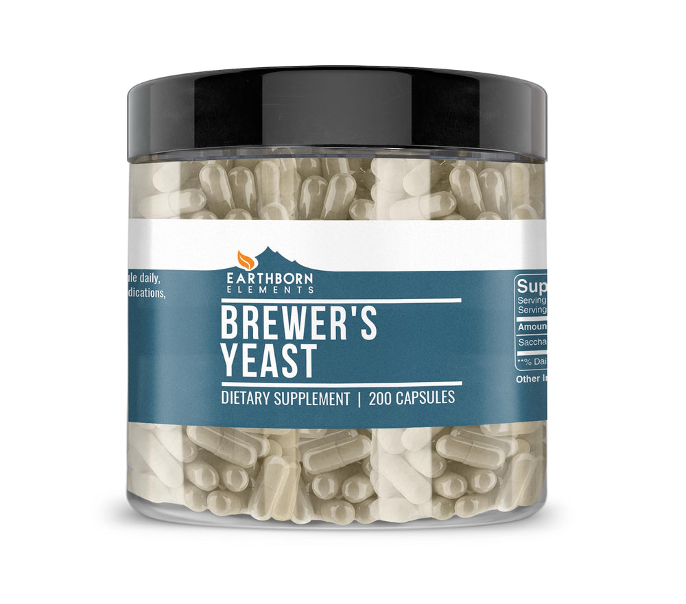 Earthborn Elements Brewer's Yeast bottle label