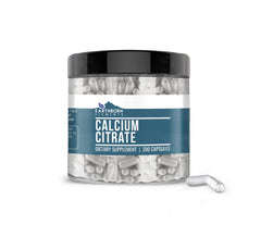 Earthborn Elements Calcium Citrate bottle with capsules