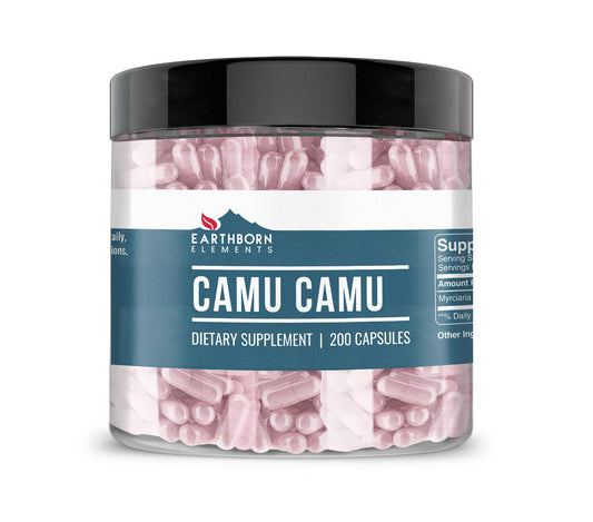 Earthborn Elements Camu Camu 200 Capsules – product hero image