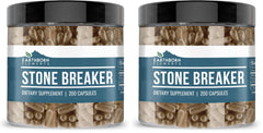 Bottle of Earthborn Elements Chanca Piedra 200 capsules — Pack of 2
