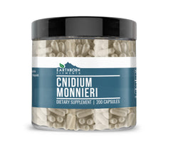 Bottle of Earthborn Elements Cnidium Monnieri 200 capsules