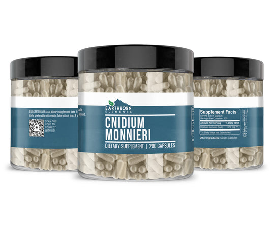Cnidium Monnieri capsules close-up