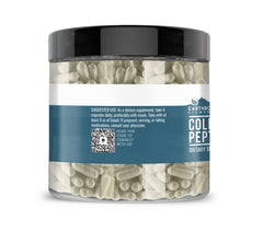 Close-up of Earthborn Elements Collagen Peptides Capsules