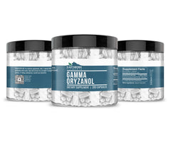 Close-up of a Gamma Oryzanol capsule
