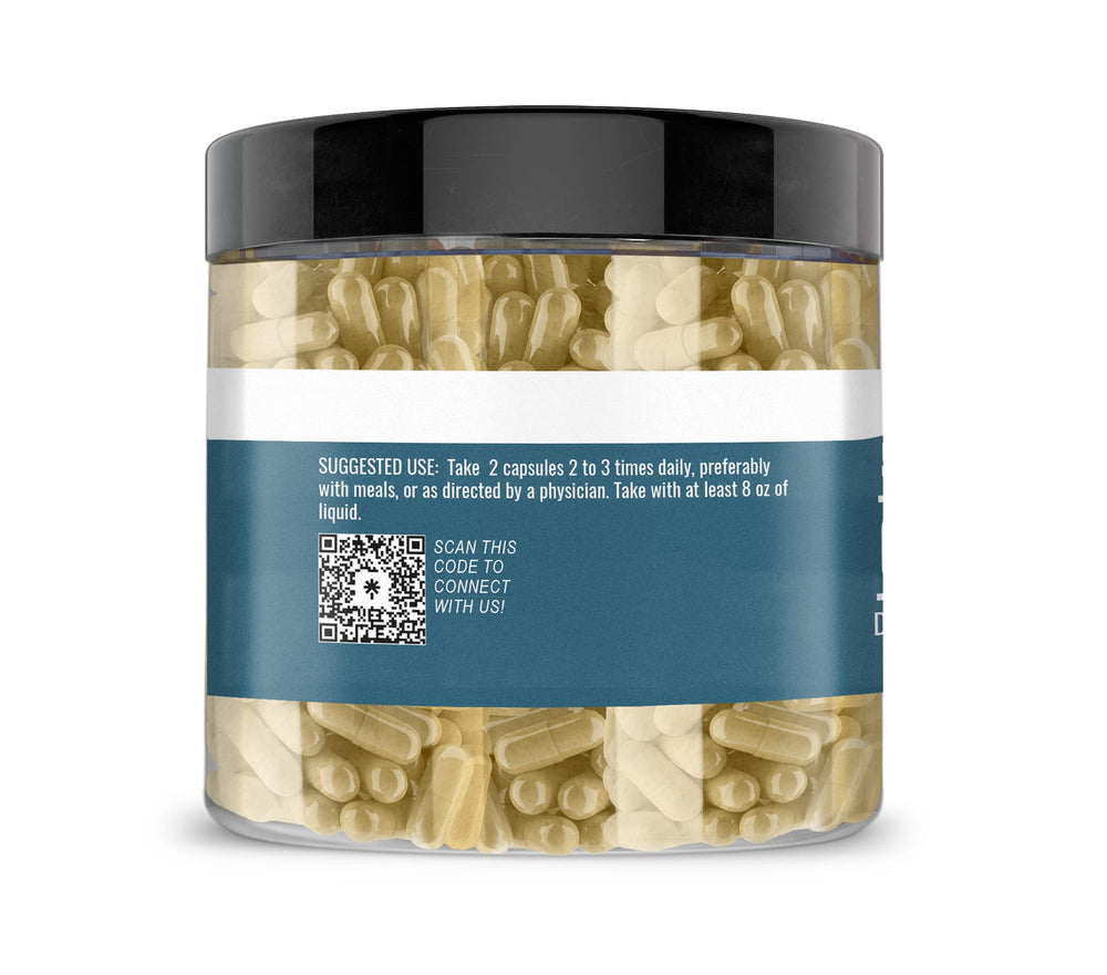 Earthborn Elements Ginger Root 200 Capsules back label