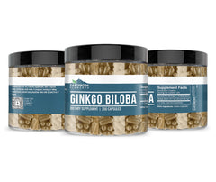 Front view of Earthborn Elements Ginkgo Biloba bottle