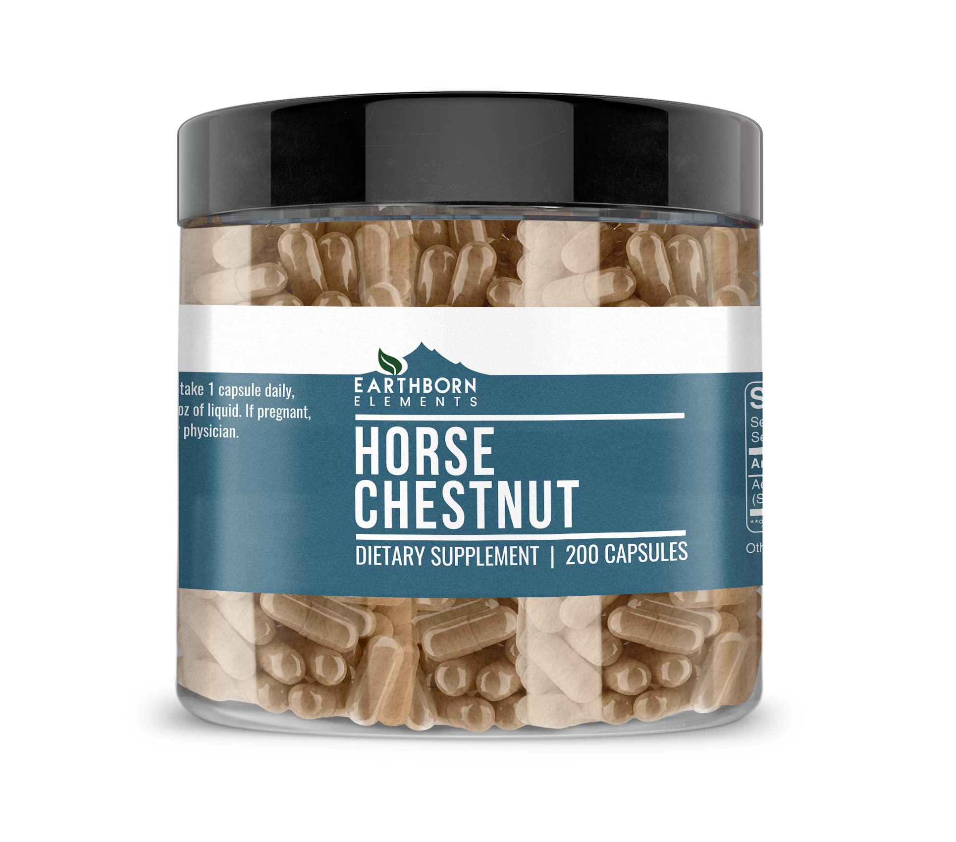Earthborn Elements Horse Chestnut capsules bottle