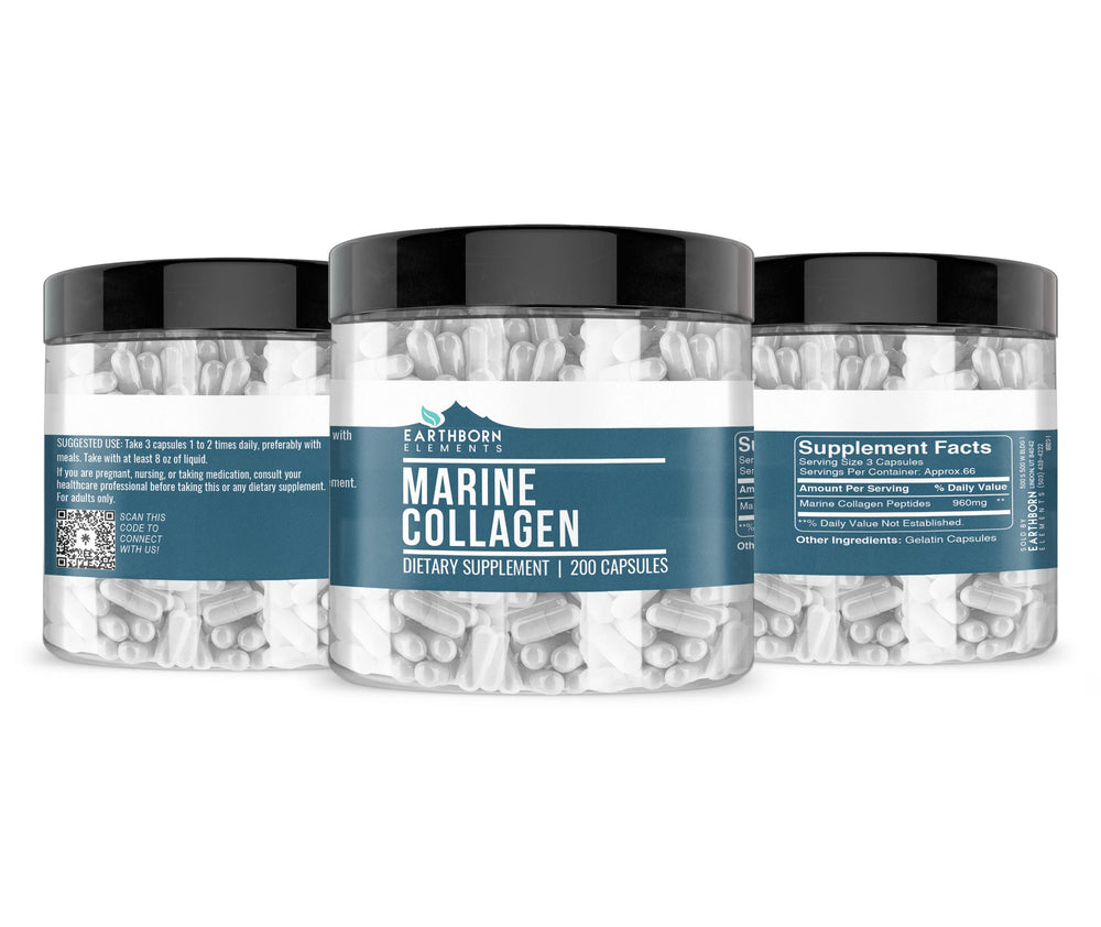 Hydrolyzed fish collagen 960 mg per serving