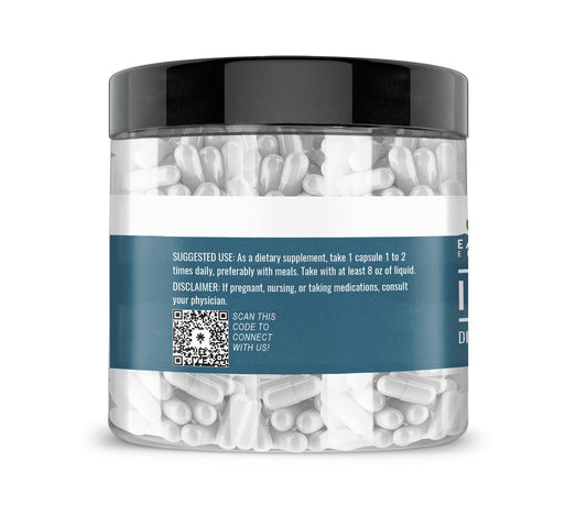 Close-up of Irish Sea Moss capsules