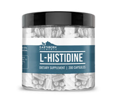 Earthborn Elements L-Histidine 200 capsules bottle - front view