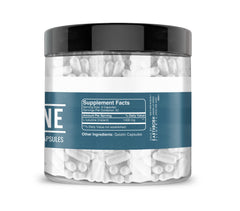 Earthborn Elements L-Leucine capsules arranged