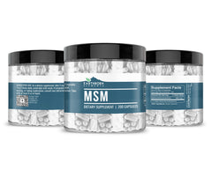 Non-GMO MSM dietary supplement by Earthborn Elements