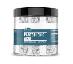 Earthborn Elements Pantothenic Acid 200 Capsules bottle - product image