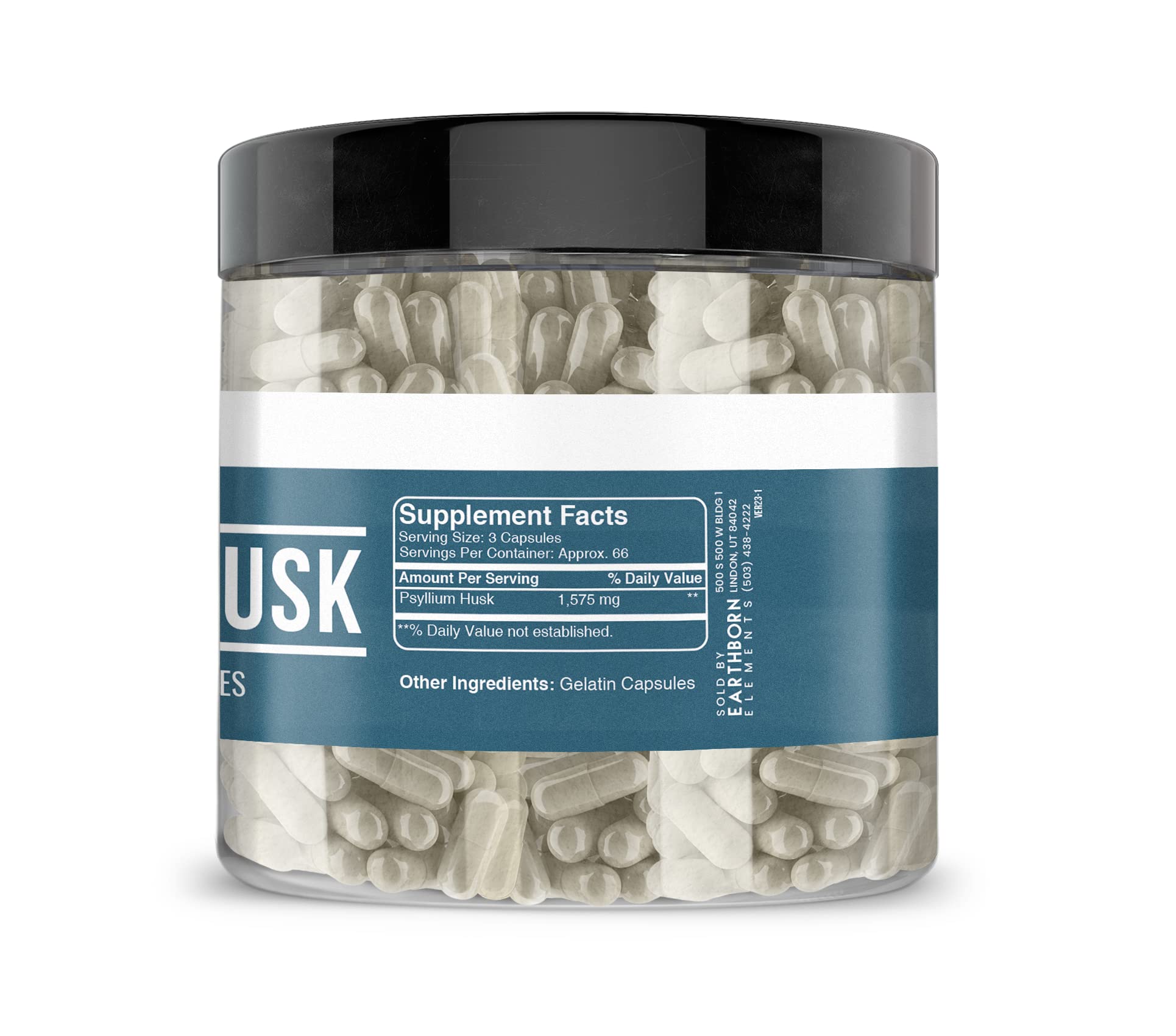 Earthborn Elements psyllium husk packaging