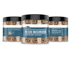 Origin: Reishi mushroom sourced from Asia