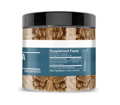 Rhodiola Rosea Root Extract label close-up