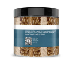 Close-up of 200 Rhodiola Rosea capsules