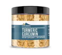 Earthborn Elements Turmeric Curcumin 200 Capsules product photo