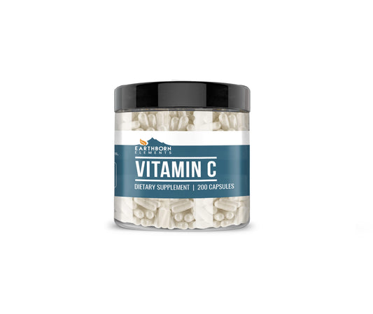 Earthborn Elements Vitamin C 200 Capsules bottle