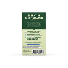 Eco-friendly packaging and sustainability claim for EarthFirst Men’s Multi