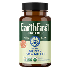 Lifestyle image: man taking one daily multivitamin
