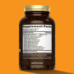 Turkey Tail and Cordyceps mushrooms in the blend