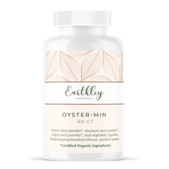 Bottle and label of Earthley Oyster-Min Capsules