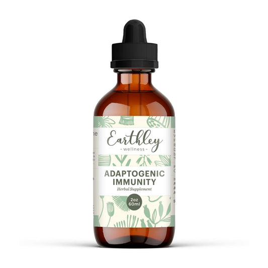 Earthley Wellness Adaptogenic Immunity bottle – front view
