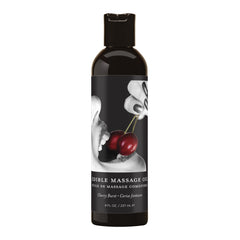 Earthly Body Edible Massage Oil Cherry bottle 8 oz