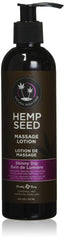 Earthly Body Hemp Seed Massage Lotion Skinny Dip 8 Oz bottle
