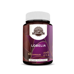 Earth's Love Lobelia 60 Capsules bottle - front view