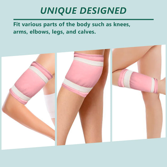 9 piece castor oil pack kit for knee and neck