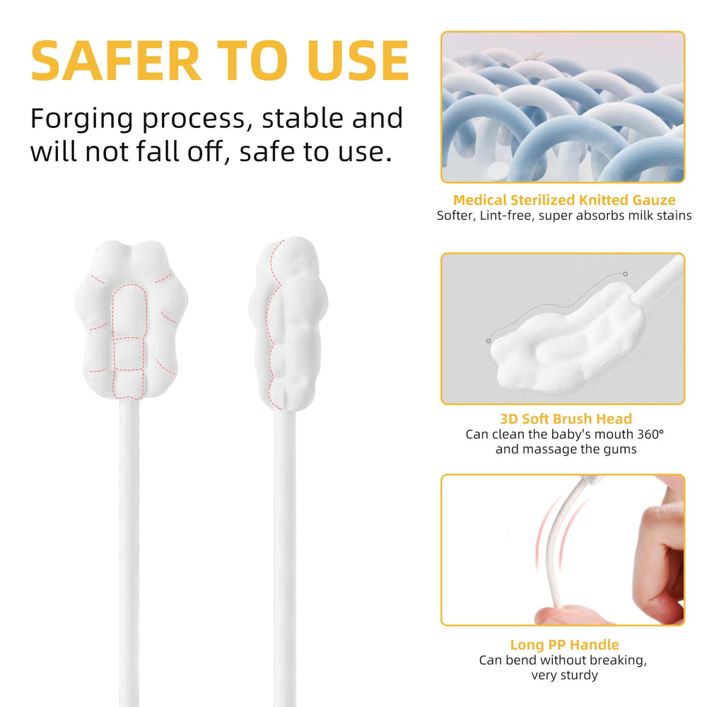 BPA-free PP handle of infant toothbrush