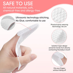 Newborn mouth cleaner used to massage gums