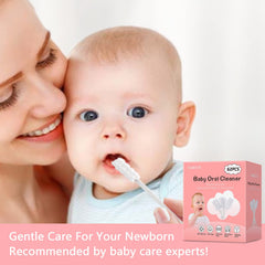 Gauze gum clean stick with case for travel