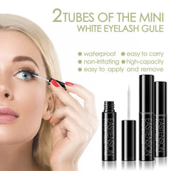 EASITENSION delicate box showcases organized lashes and tools for gifting or storage