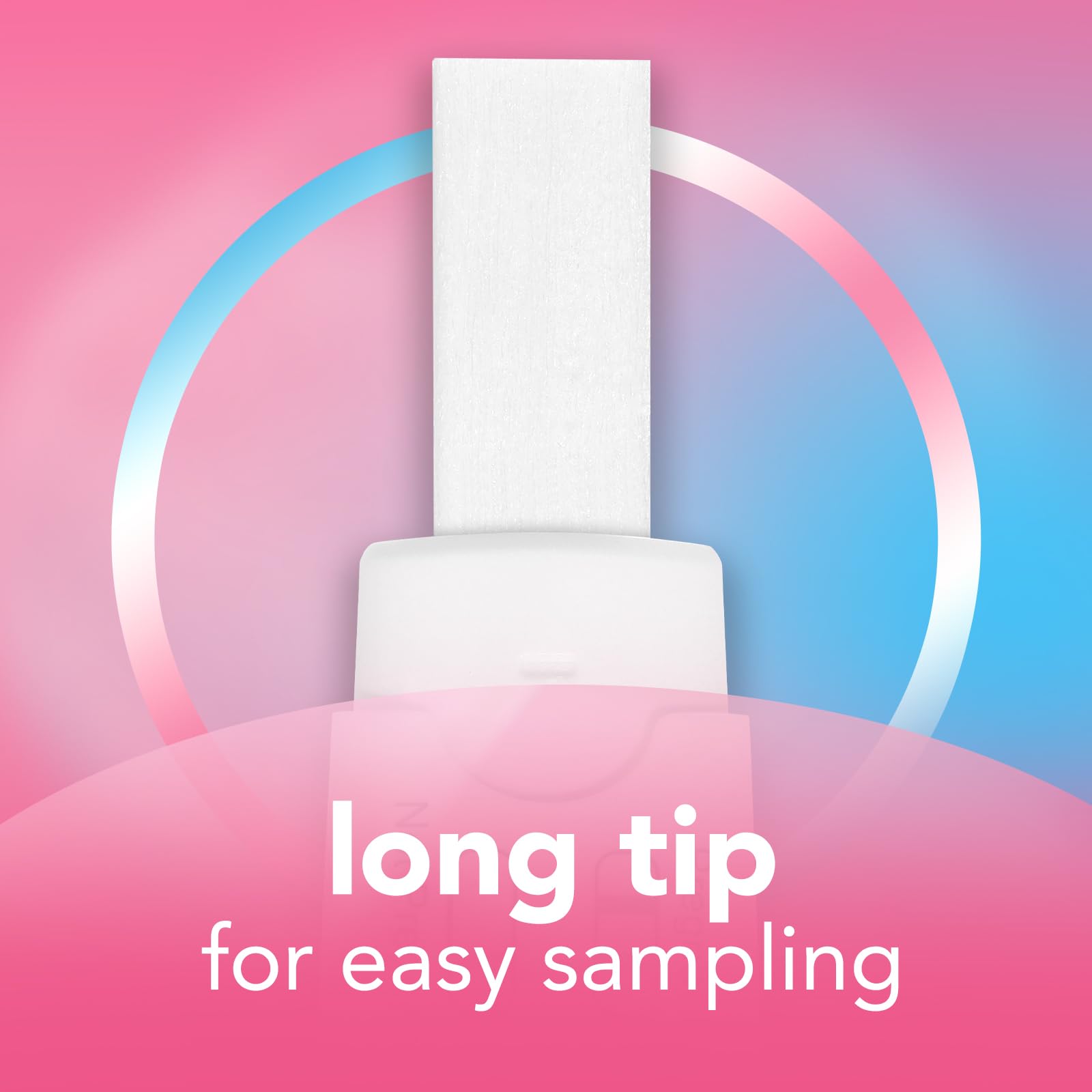 Test results indicators on Easy@Home pregnancy test stick