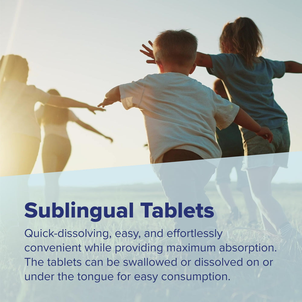 Easy dissolve tablets for kids