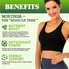 Easy dosing dropper for moringa liquid drops