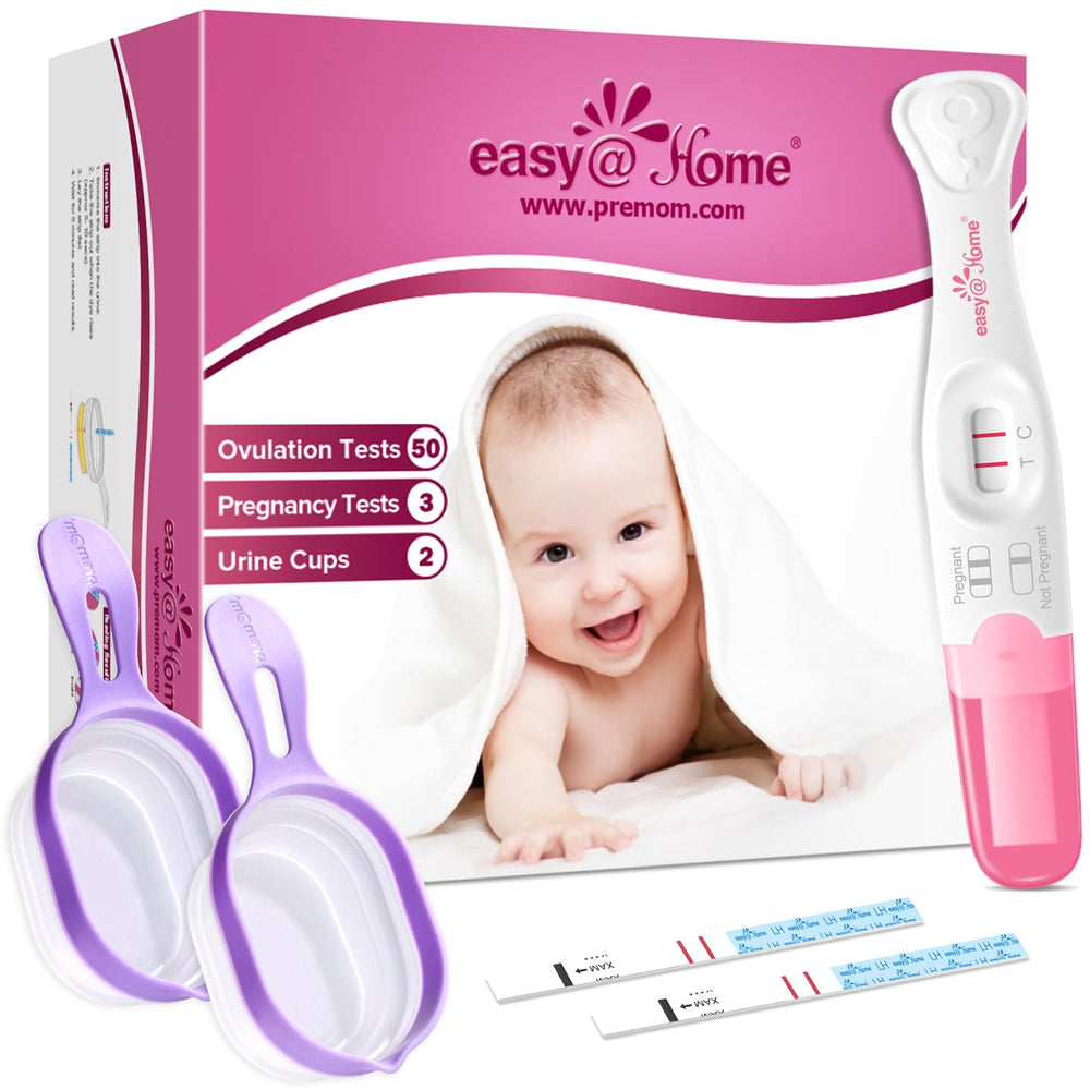 Easy@Home Ovulation & Pregnancy Test Kit box front