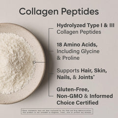Collagen drink mix dissolving easily in water or coffee
