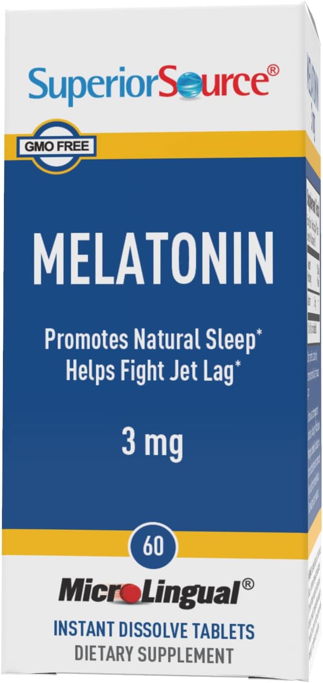 Easy nightly sleep routine with melatonin supplement