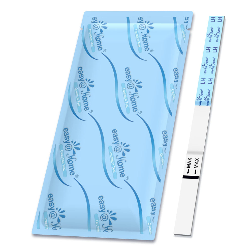 Clear, easy-to-read ovulation test result illustration