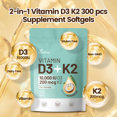 Single easy-to-swallow softgel per day