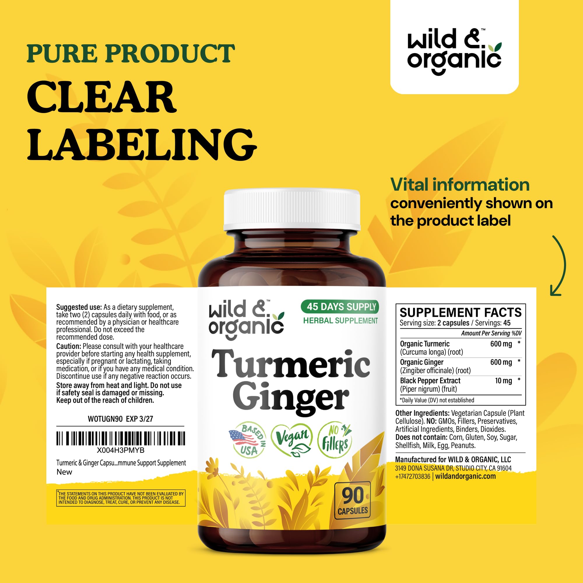 Easy-to-take vegan-friendly capsules