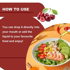 Serving suggestion showing easy use of Cherry Force
