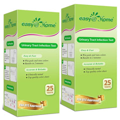 Easy@Home UTI 50-count strips packaging