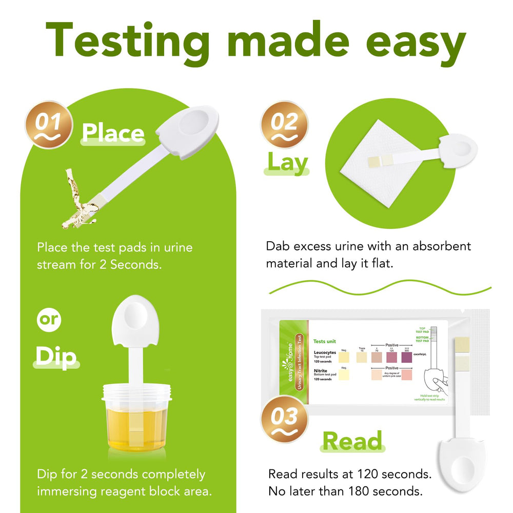 Tailored handle design for hygienic at-home testing